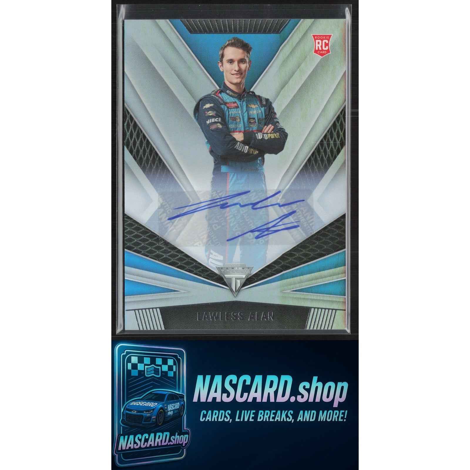 2023 Panini Chronicles #12 Lawless Alan Titanium Autographs