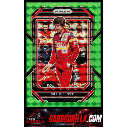 2023 Panini Prizm #36 Bill Elliott Reactive Green #/249