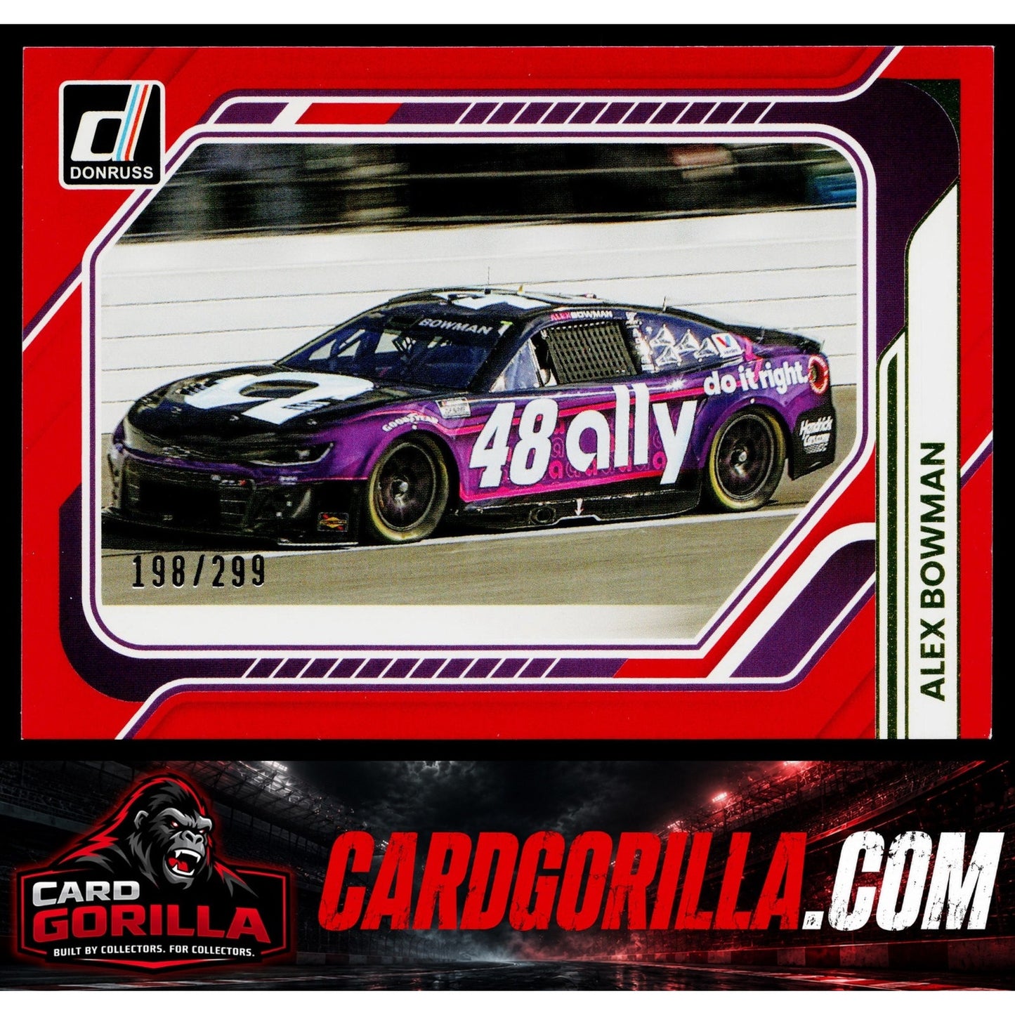 2026 Donruss #151 Alex Bowman Red #/299