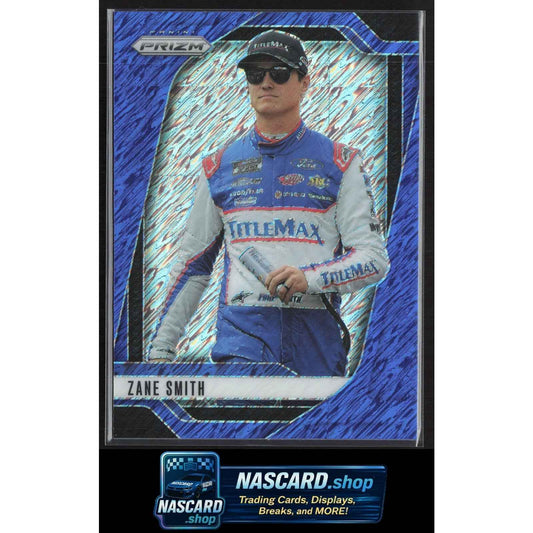 2025 Panini Prizm #75 Zane Smith FOTL Blue Shimmer #/10