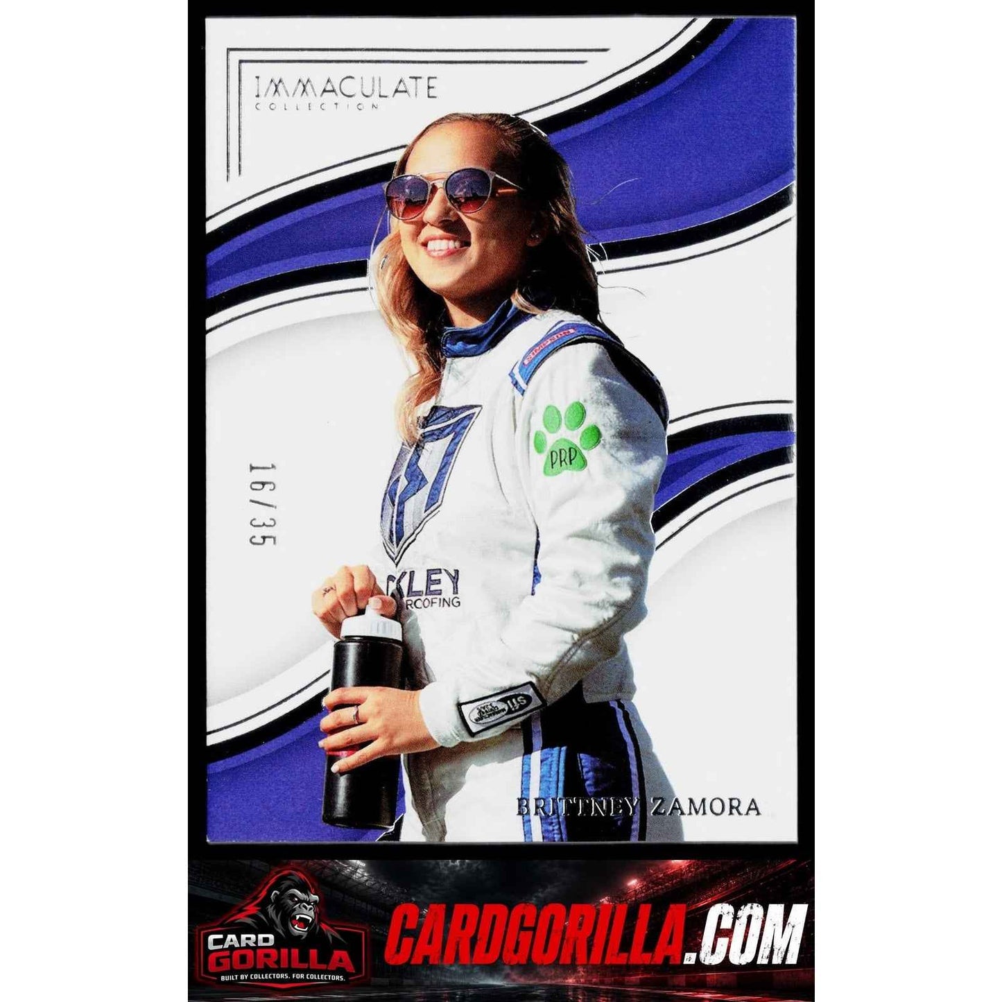 2023 Panini Chronicles #59 Brittney Zamora Immaculate Silver #/35