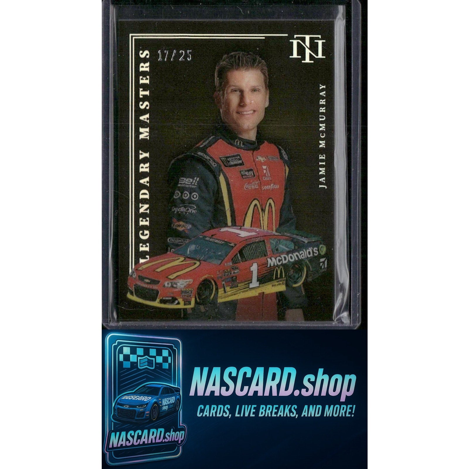 2023 Panini National Treasures #LM19 Jamie McMurray Legendary Masters - Card Gorilla