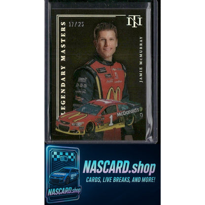 2023 Panini National Treasures #LM19 Jamie McMurray Legendary Masters - Card Gorilla