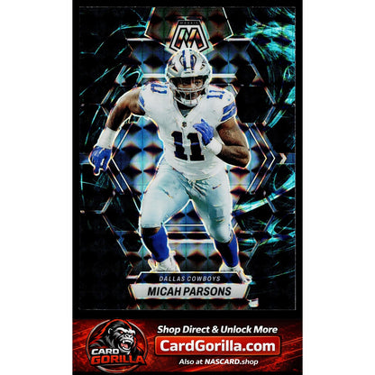 2023 Panini Mosaic #58 Micah Parsons Genesis Mosaic Prizm