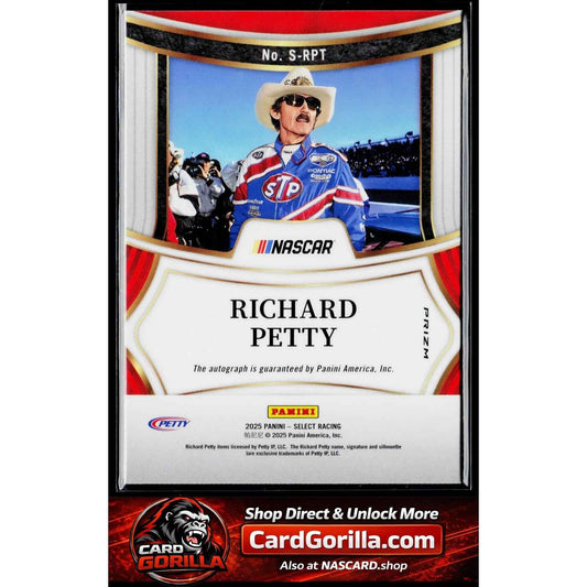 2025 Panini Select #S-RPT Richard Petty Signatures