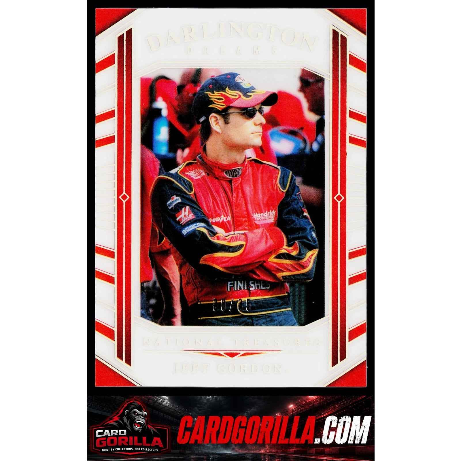 2024 Panini National Treasures #DD-21 Jeff Gordon Darlington Dreams #/35