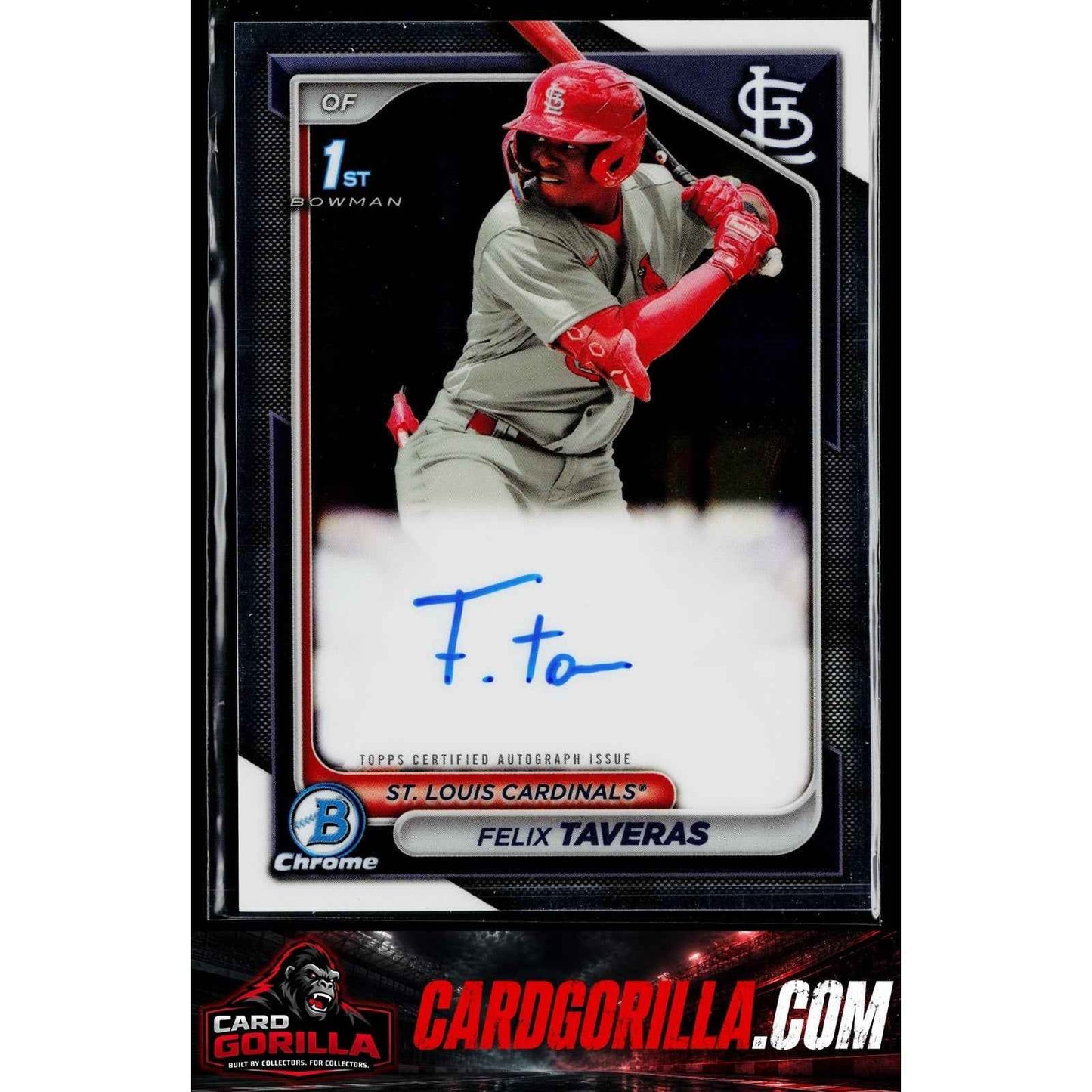 2024 Bowman Chrome #CPA-FT Felix Taveras Prospect Autographs