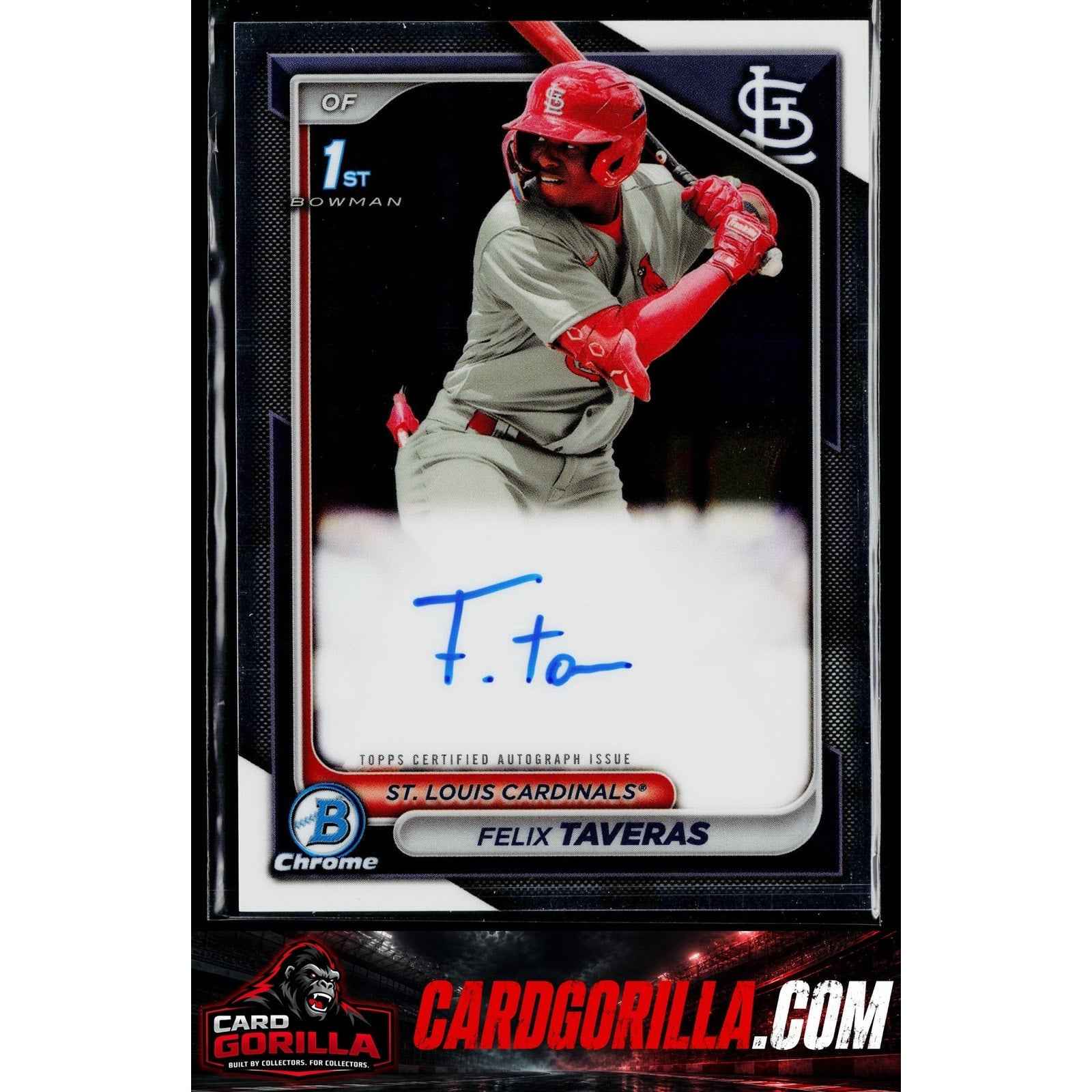 2024 Bowman Chrome #CPA-FT Felix Taveras Prospect Autographs