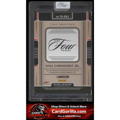 2025 Panini Turn Four #TS-DEJ Dale Earnhardt Jr Tire Swatches #/99