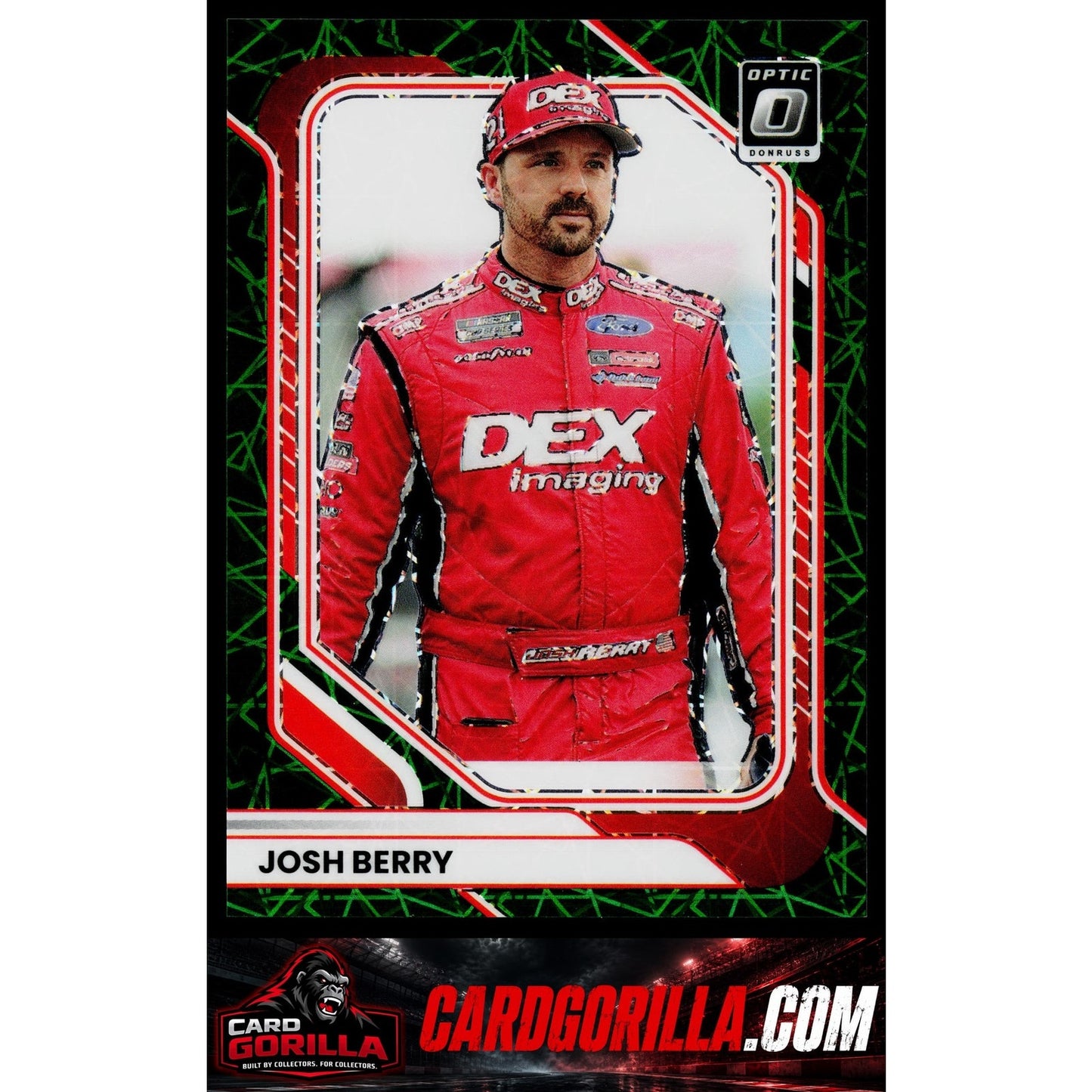 2026 Donruss #38 Josh Berry Optic Green Velocity #/99