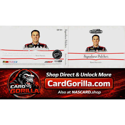 2013 Press Pass Showcase Kevin Harvick Jumbo Jimmy Johns Patch Booklet #1/1