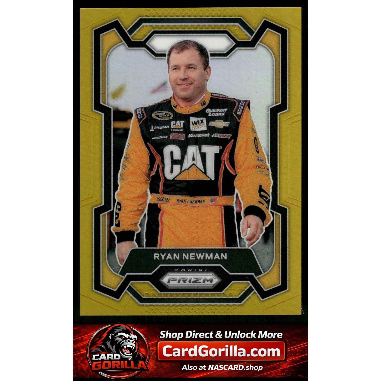 2024 Panini Prizm #10 Ryan Newman Gold #/10