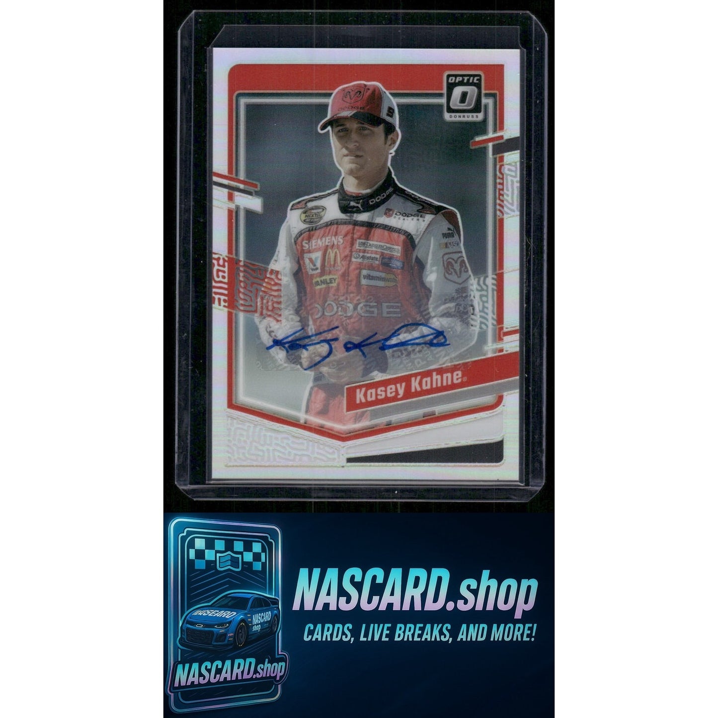 2024 Donruss #58 Kasey Kahne Optic Signatures