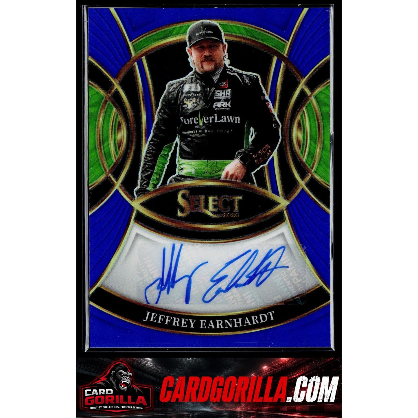 2026 Select #S-JEH Jeffrey Earnhardt Signatures Blue Prizms #/99