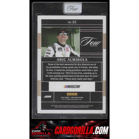 2025 Panini Turn Four #22 Aric Almirola #/75