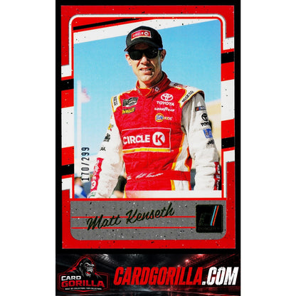 2026 Donruss #123 Matt Kenseth Red #/299
