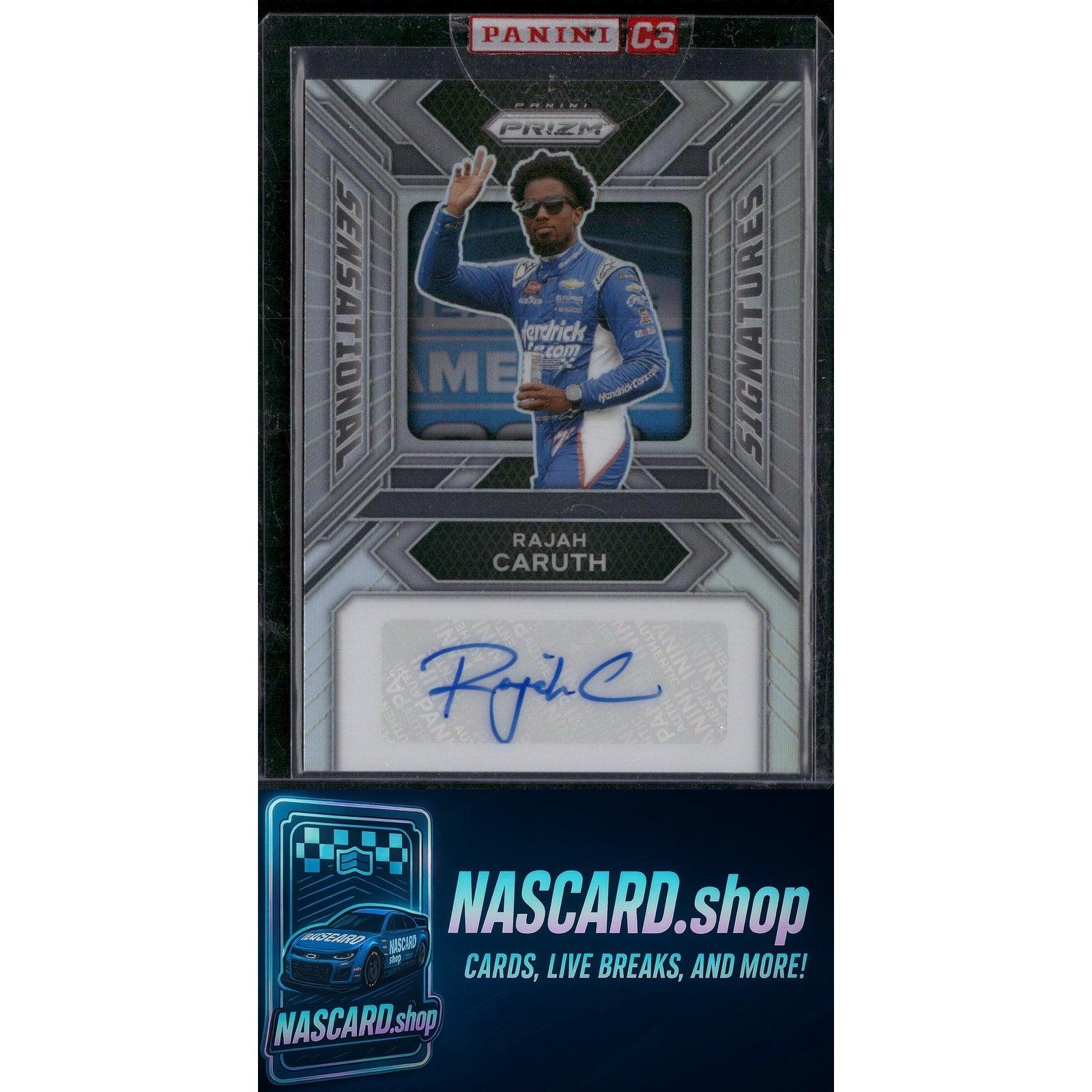 2024 Panini Prizm #SS-RCH Rajah Caruth Sensational Signatures - Card Gorilla