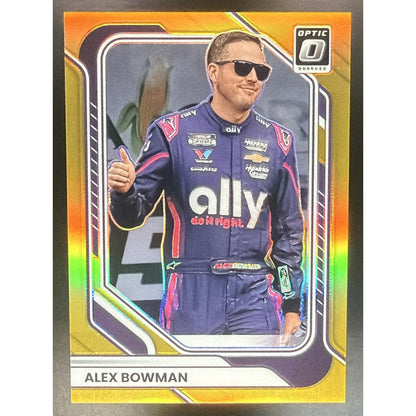 2026 Panini Donruss NASCAR Racing Alex Bowman #16 Optic Gold 6/10