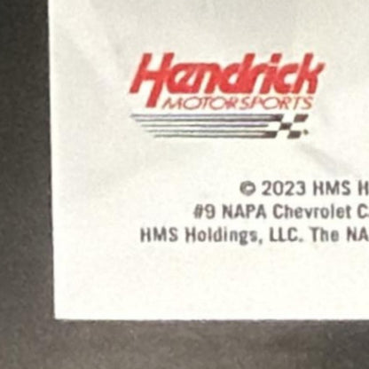 2026 Panini Donruss Racing 75th Anniversary Signatures Chase Elliott Holo 64/75