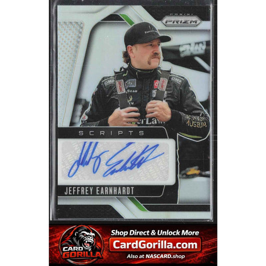 2025 Panini Prizm #S-JEH Jeffrey Earnhardt Scripts