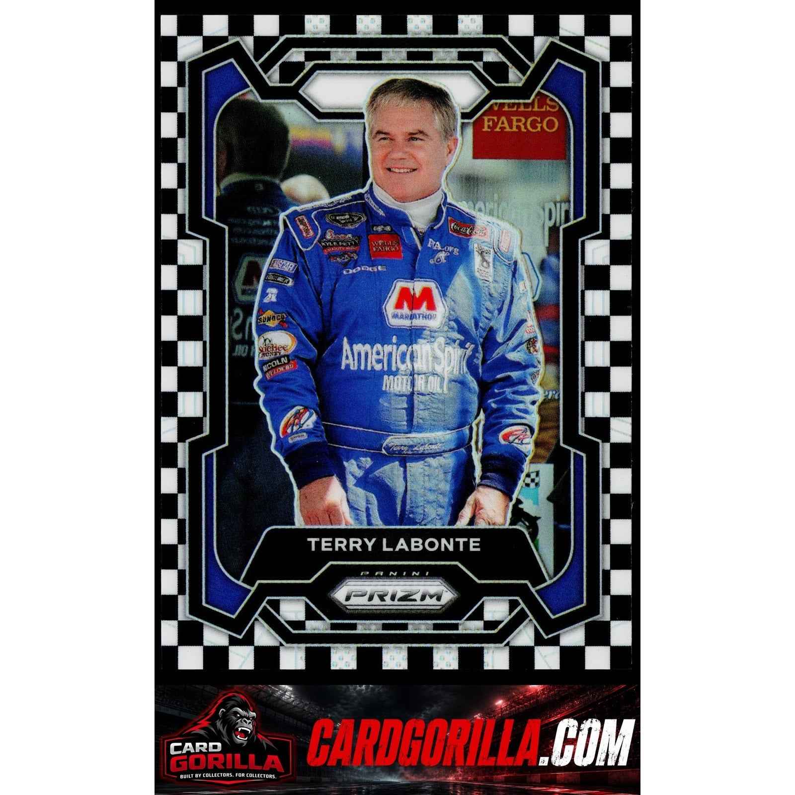 2024 Panini Prizm #26 Terry Labonte Checkered Flag #/75