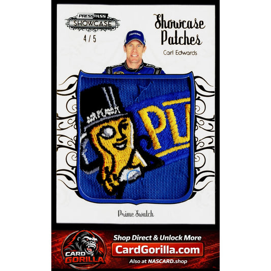2013 Press Pass Showcase Carl Edwards Showcase Patches #/5