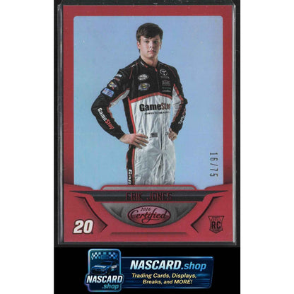 2016 Panini Certified #97 Erik Jones Mirror Red #/75