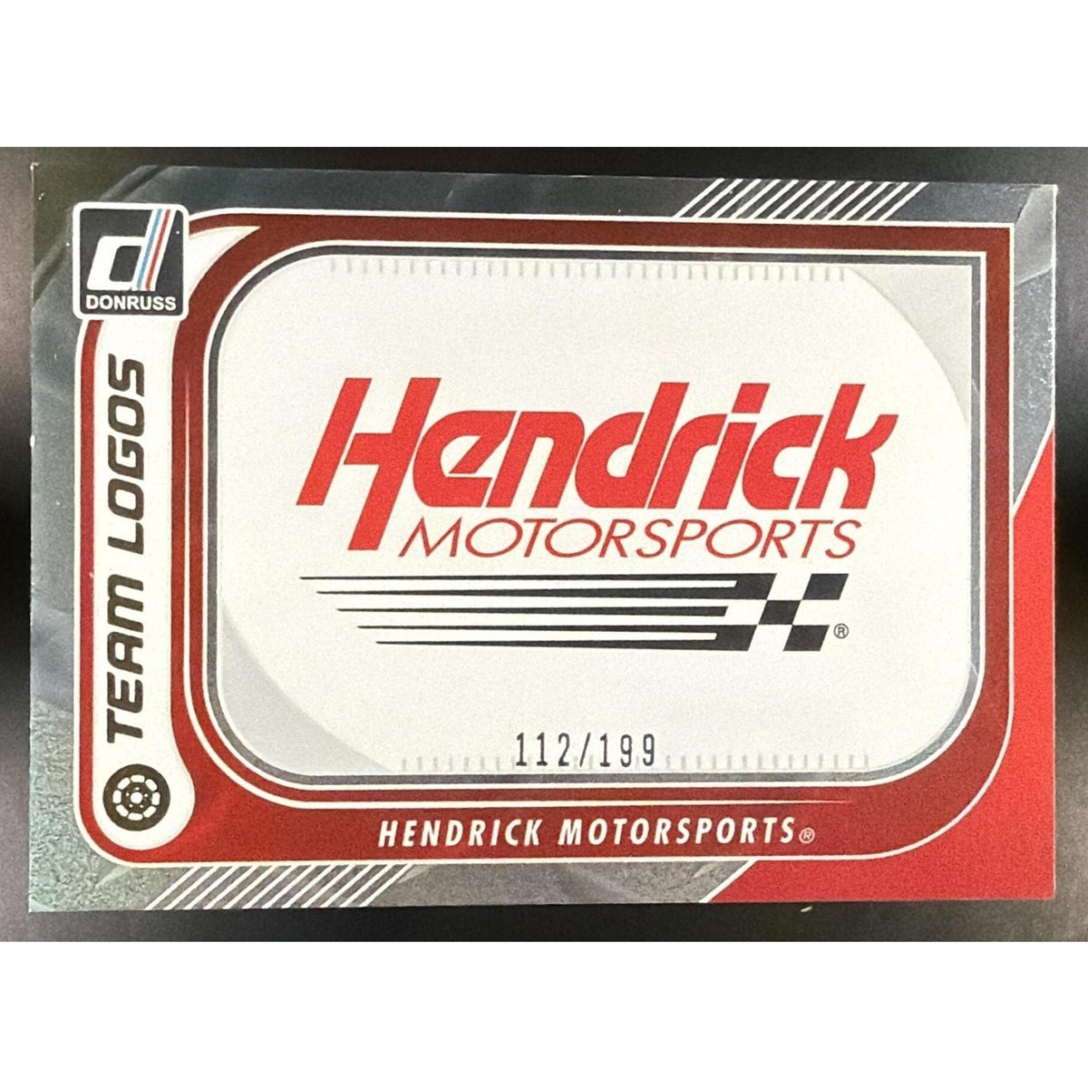 2026 Panini Donruss NASCAR Hendrick Motorsports #1 Team Logos Diamond Plate /199