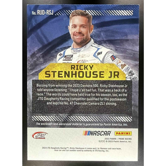 2023 Panini Prime Ricky Stenhouse Jr. #RUD-RSJ Race Used Duals Tires