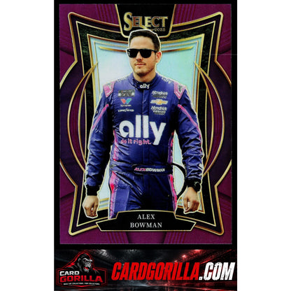 2025 Panini Select #73 Alex Bowman Purple Prizms #/199