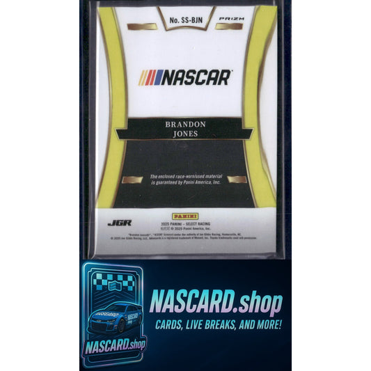 2025 Panini Select #SS-BJN Brandon Jones Selective Swatches