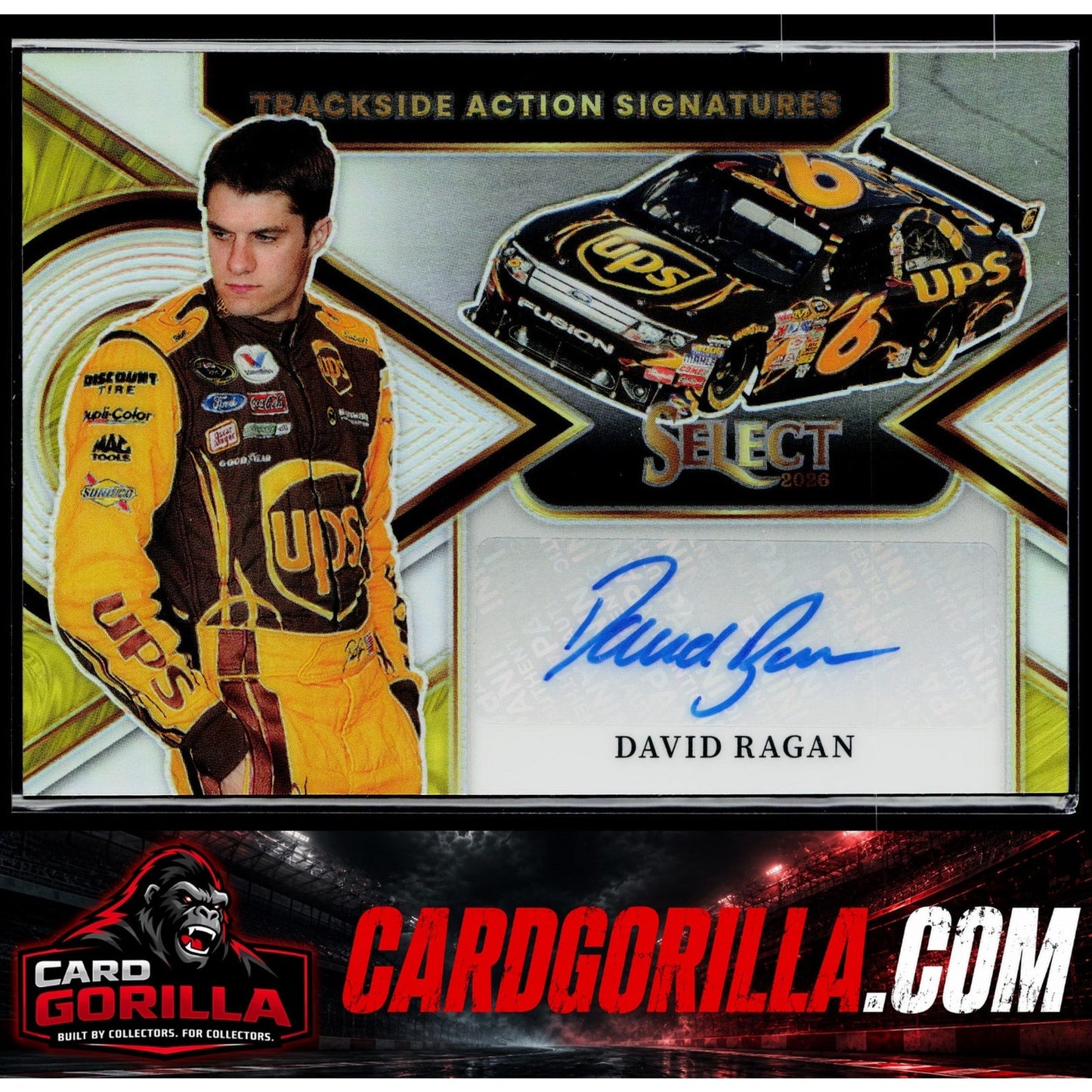 2026 Select #TAS-DRG David Ragan Trackside Action Signatures