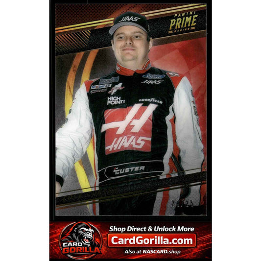 2023 Panini Prime #24 Cole Custer Holo Gold #/25