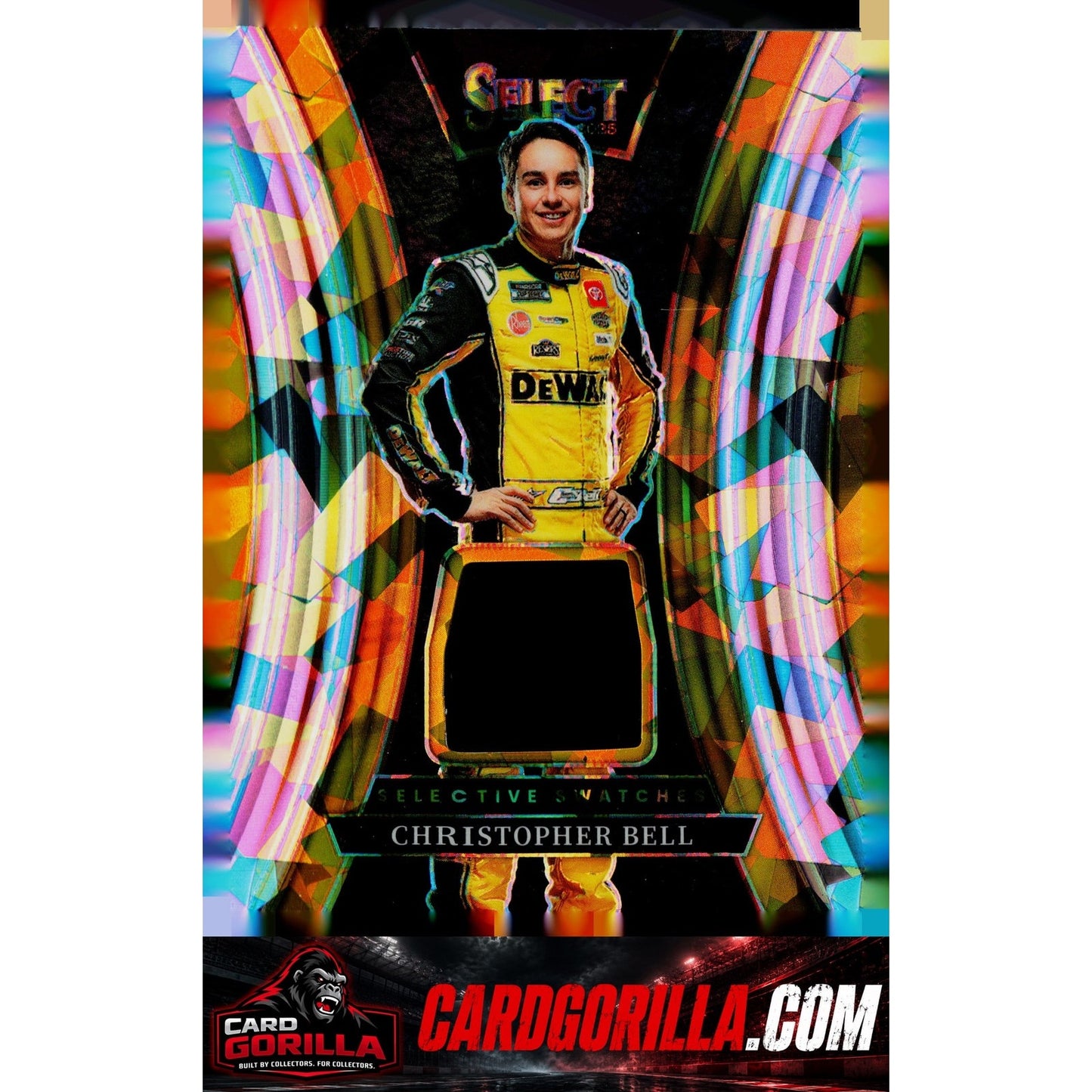 2025 Panini Select #SS-CBL Christopher Bell Selective Swatches Ice Prizms