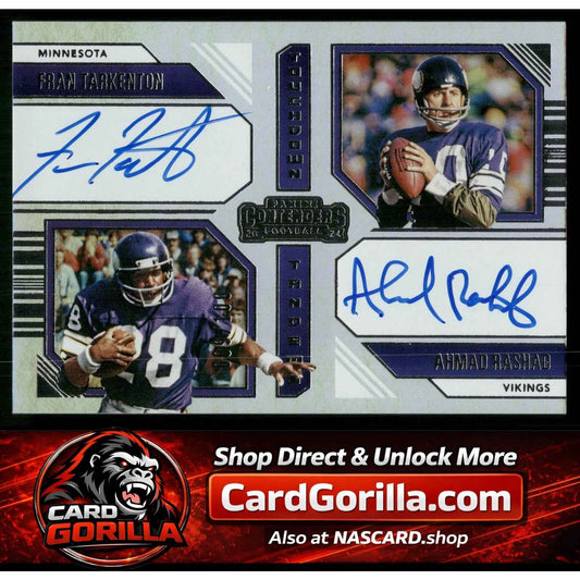 2024 Panini Contenders Fran Tarkerton Ahmad Rashad Touchdown Tandems #/100