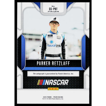 2025 Panini Prizm #SS-PRT Parker Retzlaff Sensational Signatures Green