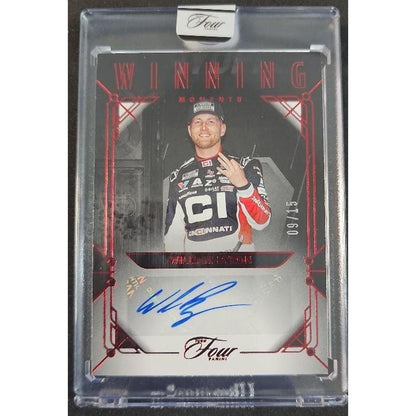 2026 Panini Turn Four Racing William Byron #20 Winning Moments Red /15 Auto