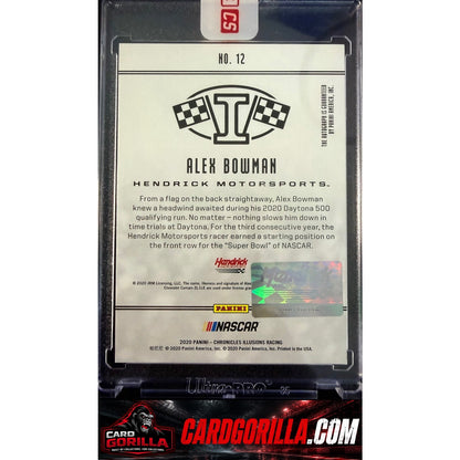 2020 Panini Chronicles #12 Alex Bowman Illusions Autographs Black #1/1