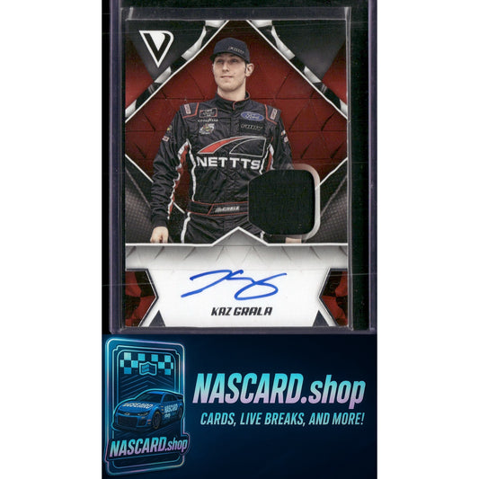 2019 Panini Victory Lane #SS-KG Kaz Grala Signature Swatches - NASCARD.shop