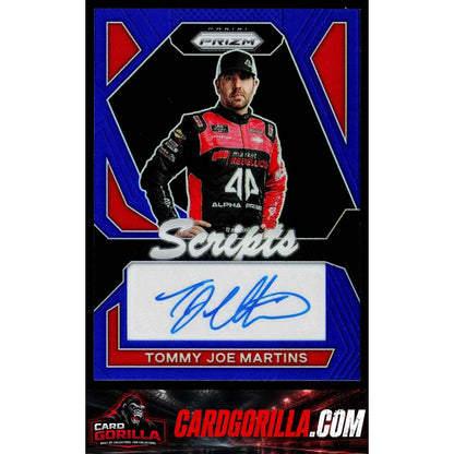 2024 Panini Prizm #S-TJM Tommy Joe Martins Scripts Blue #/49