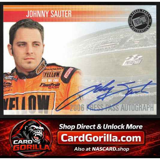 2006 Press Pass #NNO Johnny Sauter Autographs