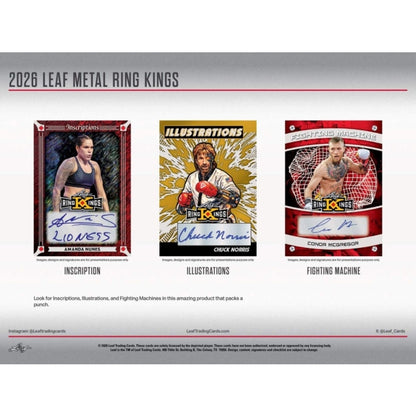 2026 Leaf Metal Ring Kings Hobby Box