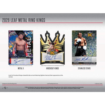 2026 Leaf Metal Ring Kings Hobby Box