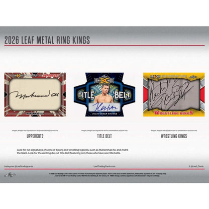 2026 Leaf Metal Ring Kings Hobby Box