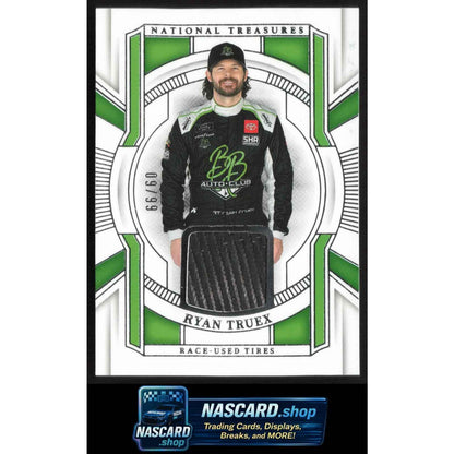2025 Panini National Treasures #RUT-RTX Ryan Truex Race Used Tires #/99
