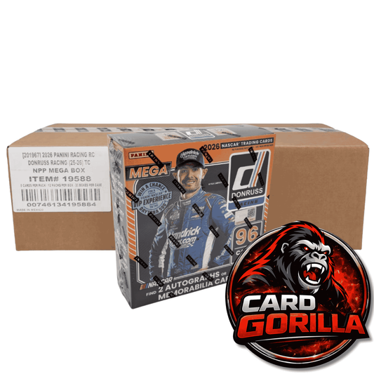 2026 Panini Donruss NASCAR Racing Mega Sealed Case - 20 Boxes