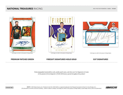 2023 National Treasures Racing Hobby Box