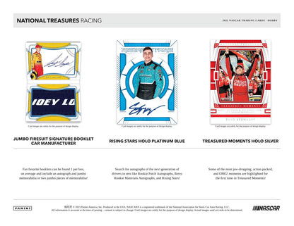 2023 National Treasures Racing Hobby Box