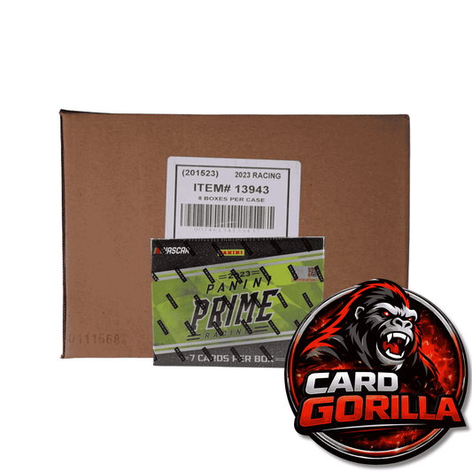 2023 Panini Prime Racing Sealed Case - 8 Hobby Boxes