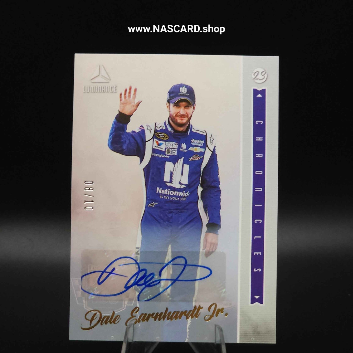 2023 Panini Chronicles Luminance Autographs Gold 08/10 - NASCARD.shop